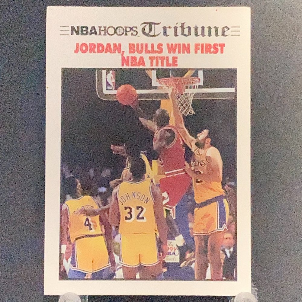 1991 NBAHOOPS Michael Jordan Basketball Card!!